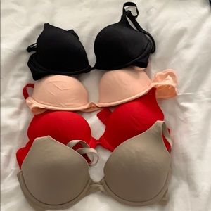 Variety of everyday bras. Can be sold separately.